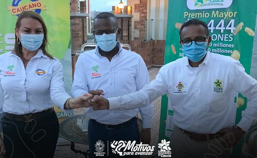 Dr. Pablo Bastos, Lotería del Cauca