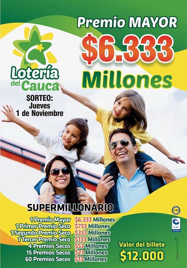 El Cauca tiene una lotería con marca registrada